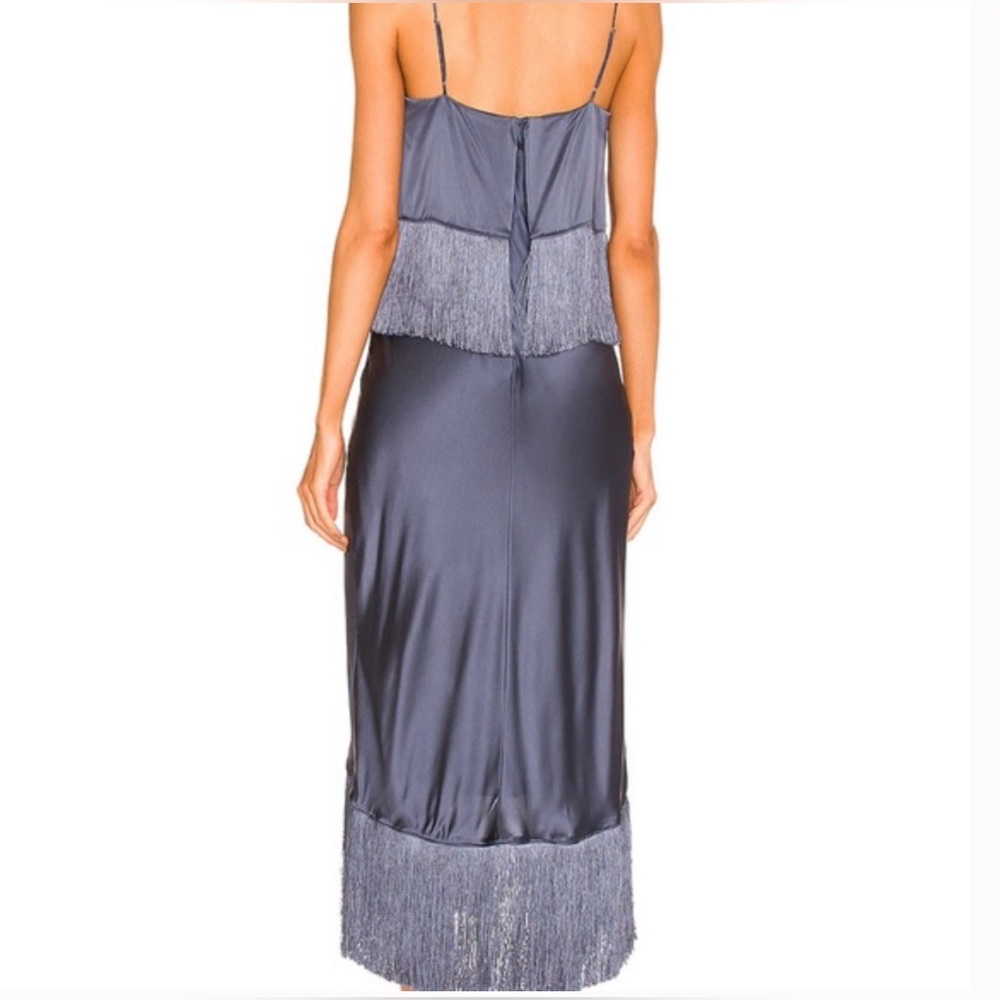 Cinq A Sept Women's Eastwood Dress in Shadow Blue NWT Size 6 - Picture 3 of 5